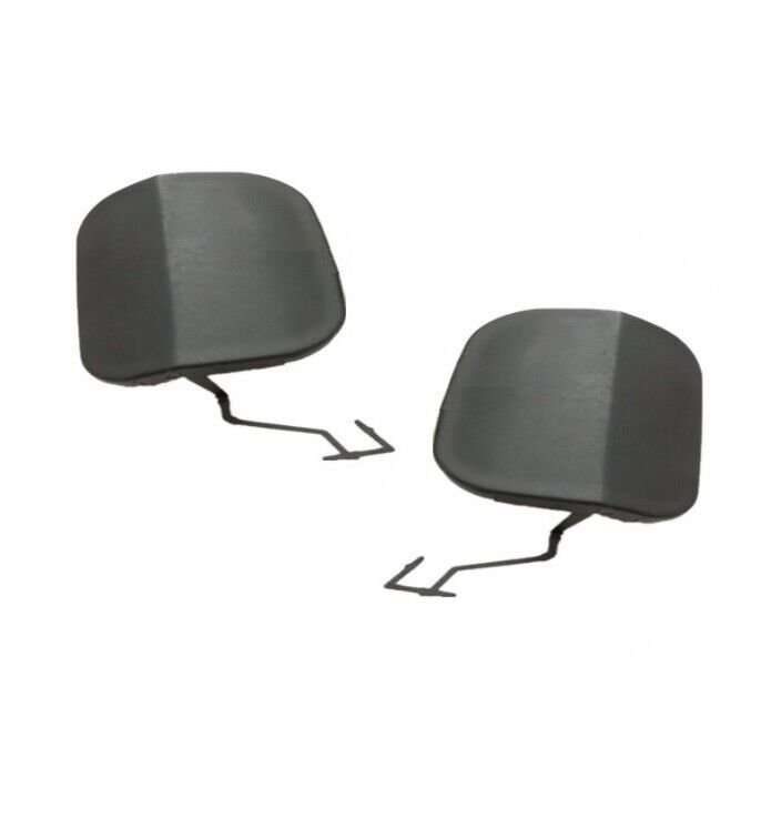Pair Front Bumper Tow Hook Eye Cover Cap for Porsche Cayenne 18 19