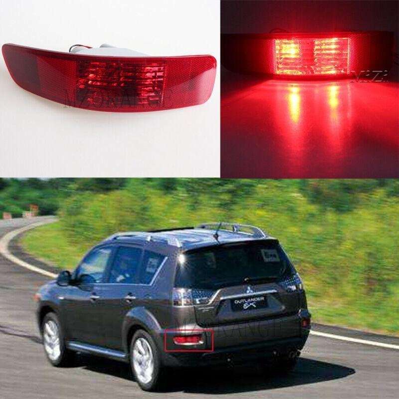 Left Side For Mitsubishi Outlander 2007-12 Rear Tail Bumper Reflector Fog Light