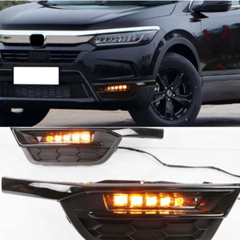 LED Fog Light Front Bumper Lamp Signal Light For Honda Breeze 20-21 HEV Pair