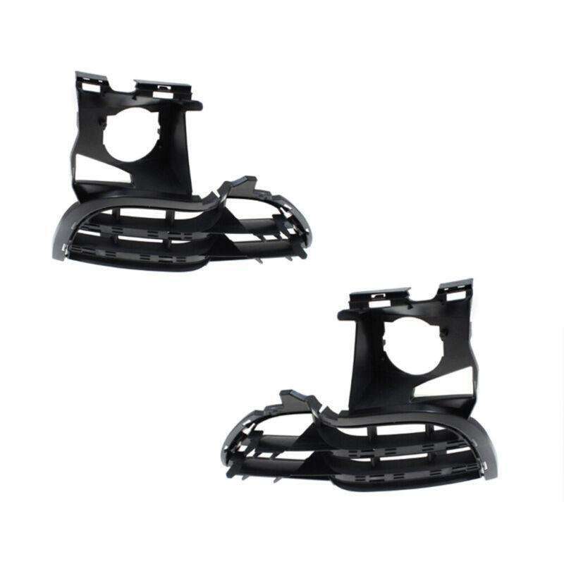 2x Front Bumper Fog Light Grille Cover For Porsche Cayenne 11-14 Left + Right