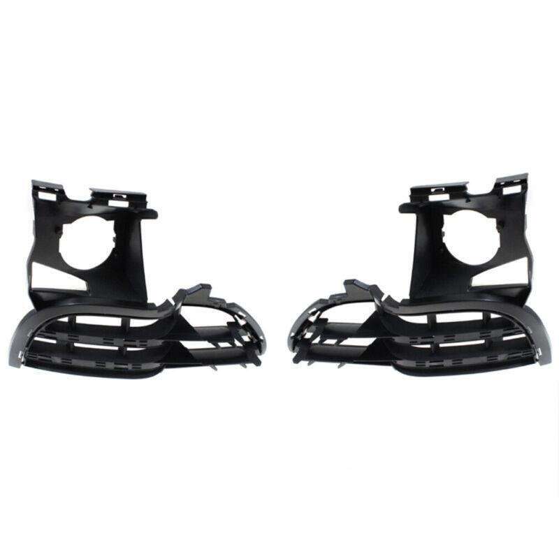 2x Front Bumper Fog Light Grille Cover For Porsche Cayenne 11-14 Left + Right