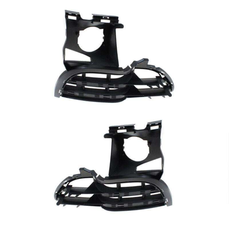 2x Front Bumper Fog Light Grille Cover For Porsche Cayenne 11-14 Left + Right