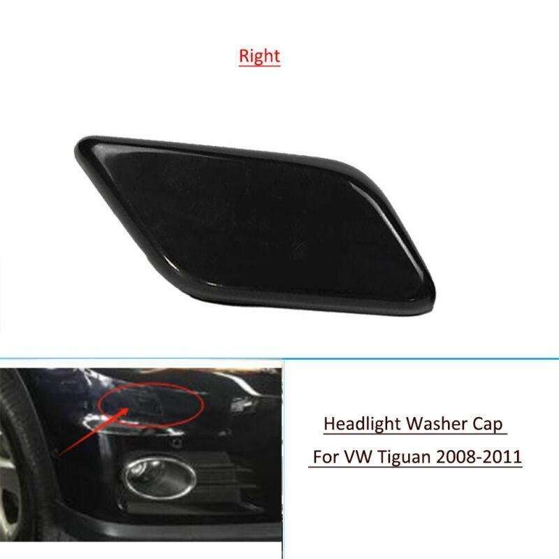For VW Tiguan 2008-2011 Front Bumper Headlight Washer Nozzle Cover Cap Right