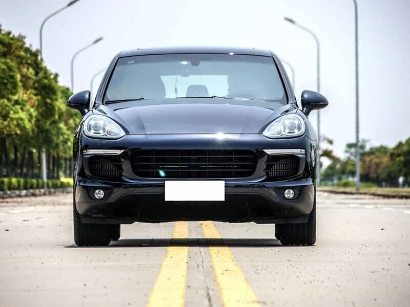 Right Front Fog Light Grille Cover Frame Trim For Porsche Cayenne 92A 2015-2018