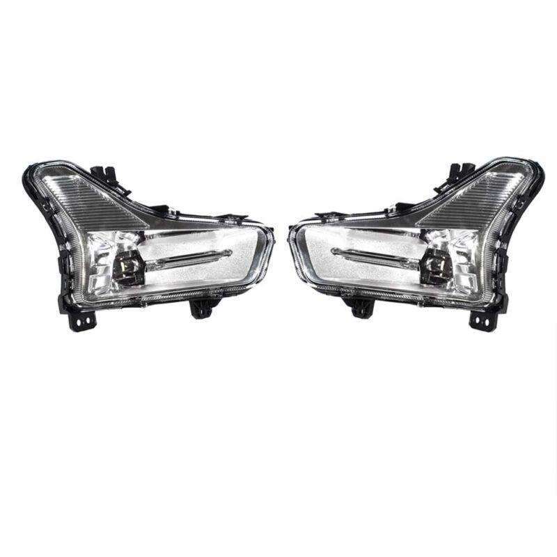 Pair Front Bumper LED Fog Light Driving Lamp For Ford Fusion 2019-2022