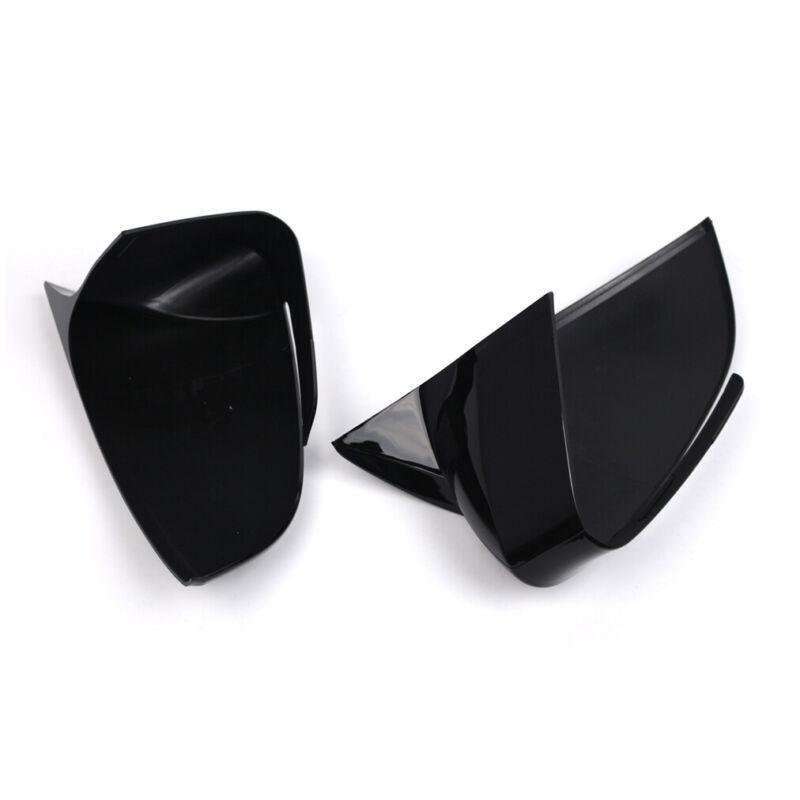 2pcs Rear View Wing Mirror Cover Caps For VW ID.4 VW ID.5 2021-2024 Gloss Black