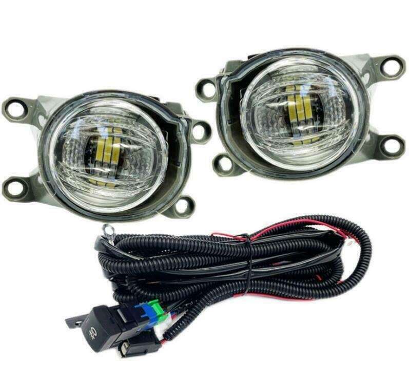 Light bulb LED Front bumper fog light harness switch For Toyota Sienna 2021-2023