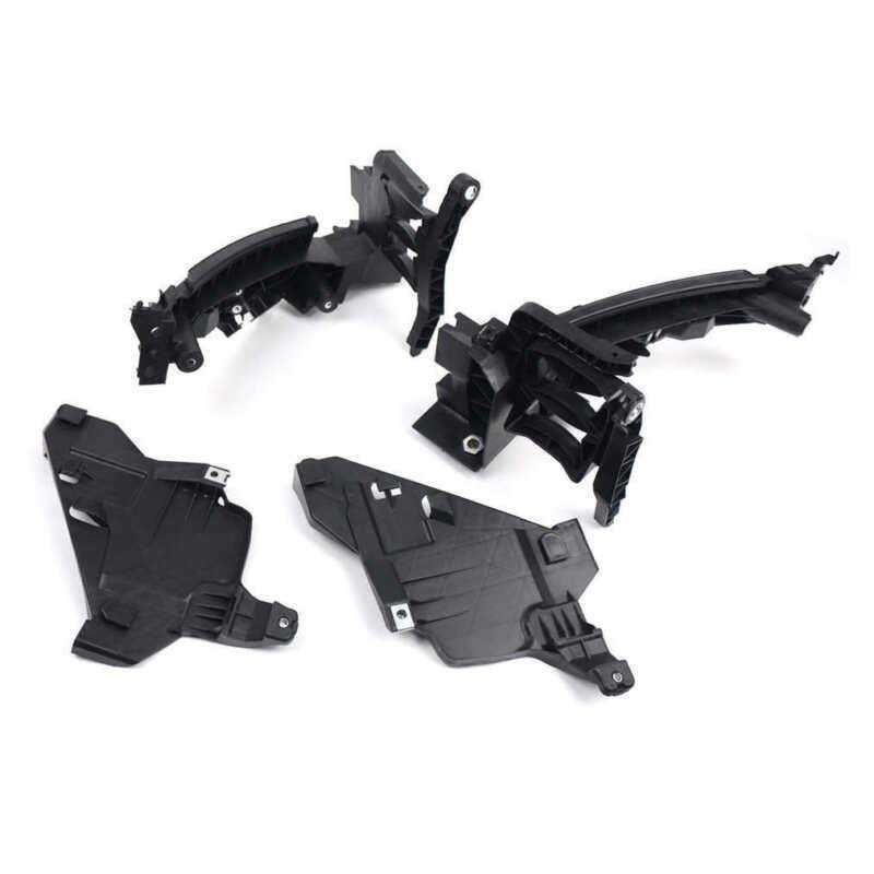 4PCS Set Headlight Mount Support Retainer Plate Bracket For AUDI Q5 2013-2017