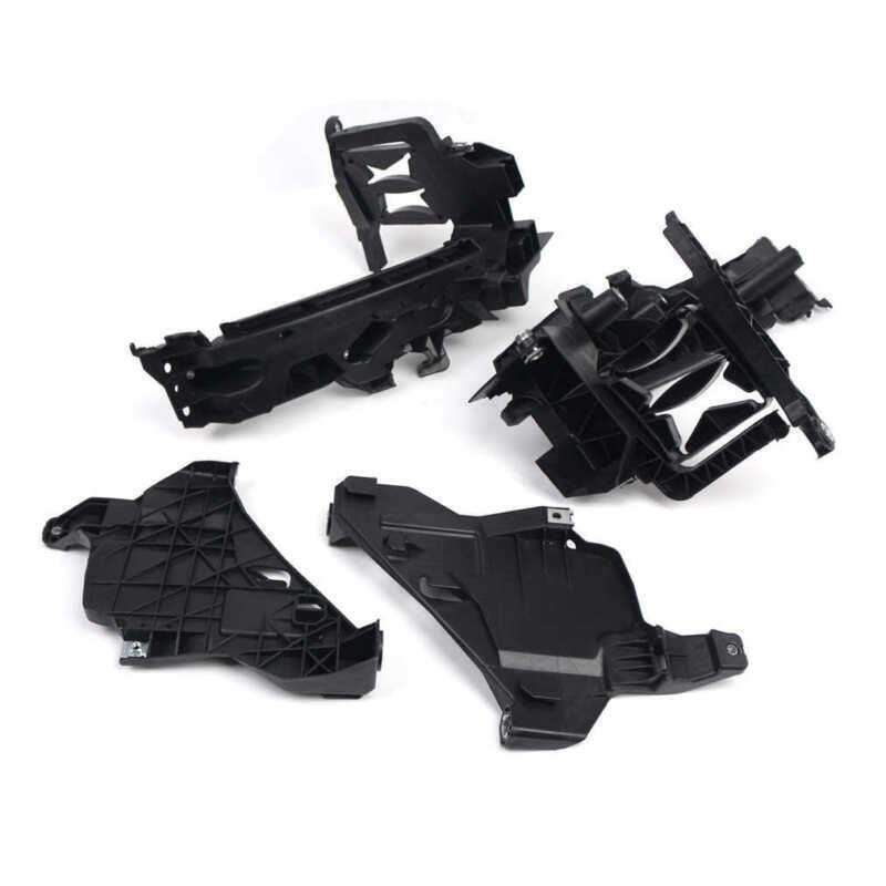 4PCS Set Headlight Mount Support Retainer Plate Bracket For AUDI Q5 2013-2017