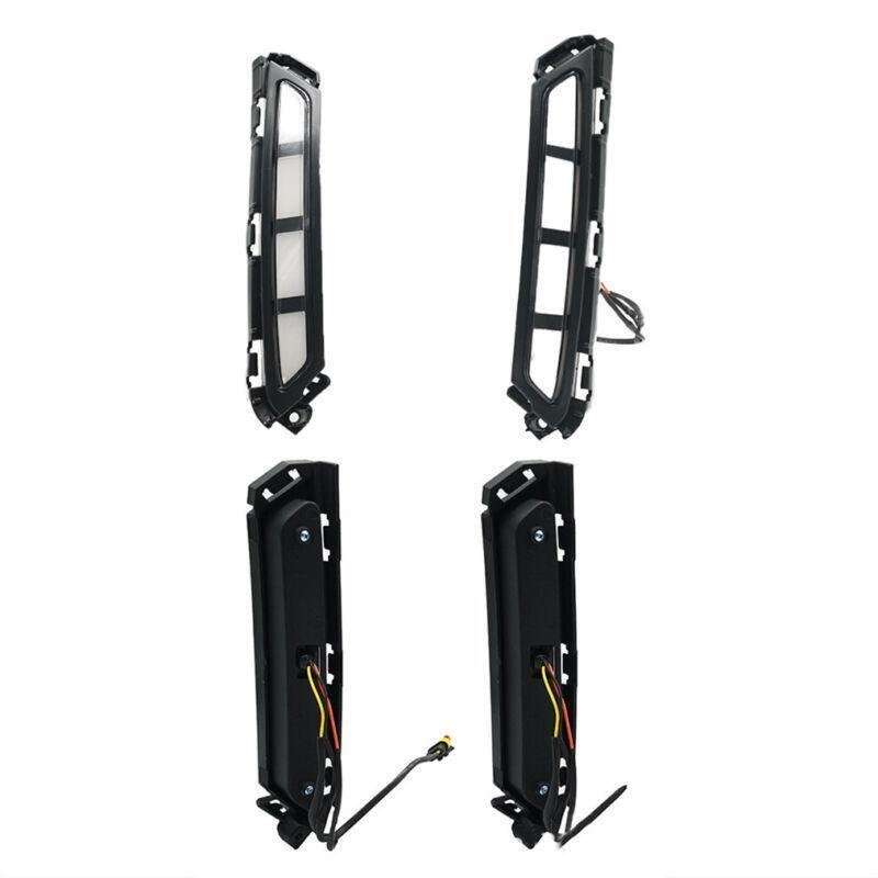 Pair Daytime Running Light LED Fog Head Lamp DRL For Hyundai Elantra 2019-2020
