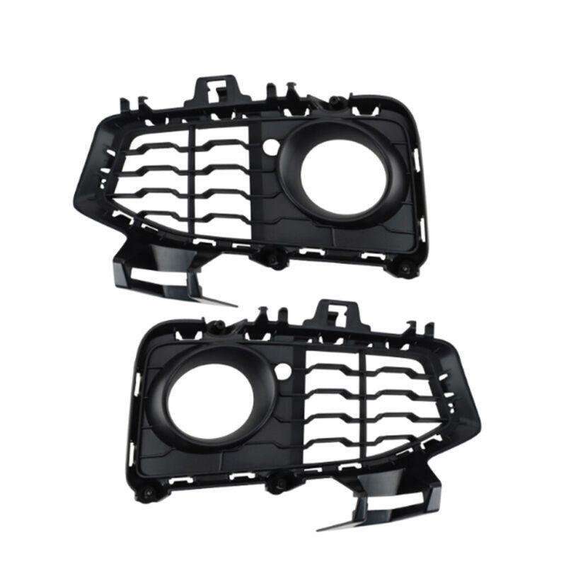 2x Front Bumper Fog Light Grille Cover For BMW 4 Series F32 F33 F36 2013-2016 LR