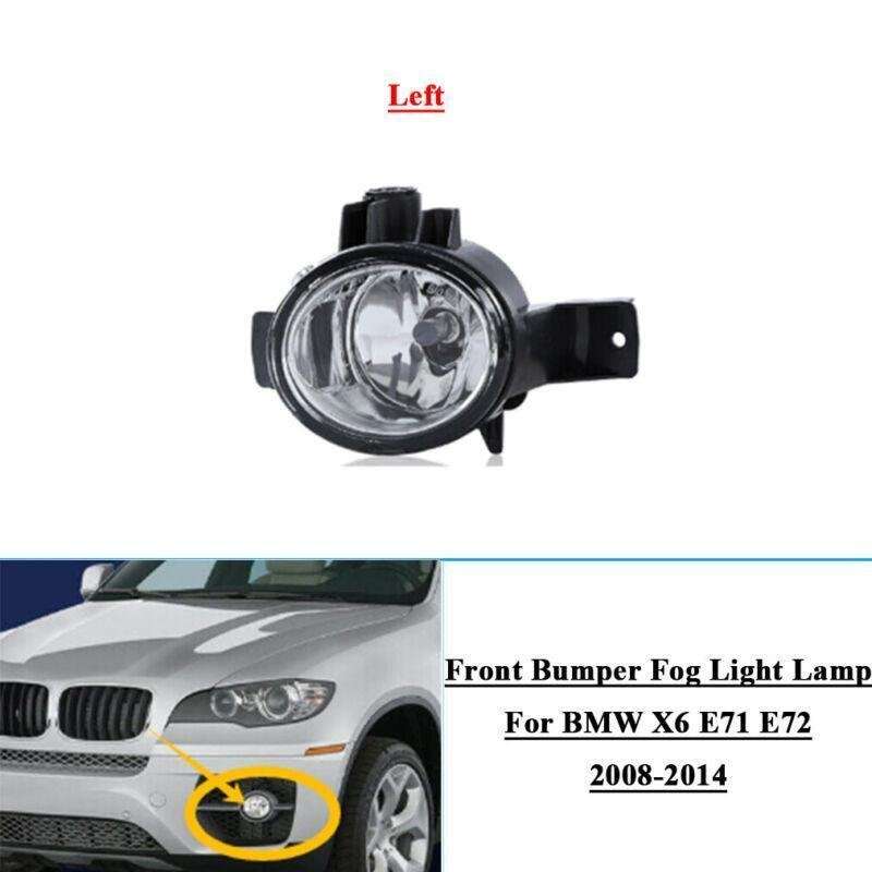 Front Bumper Fog Light Lamp For BMW X6 E71 E72 2008-2014 Left 63177187631