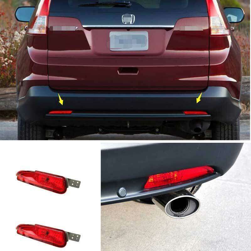 For Honda CR-V 2012-2014 Rear Bumper Fog Light Assembly Brake Light Reflector