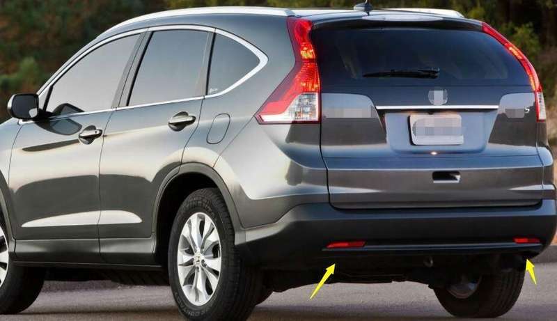For Honda CR-V 2012-2014 Rear Bumper Fog Light Assembly Brake Light Reflector