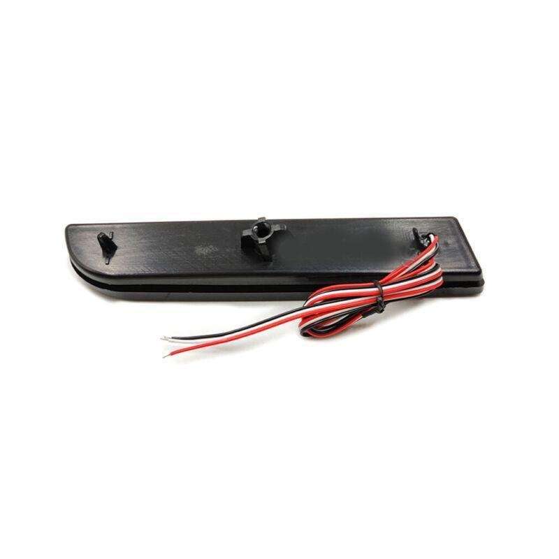Smoked Rear Taillight Bumper Reflector Light For Mitsubishi Lancer EX 08-15 Pair