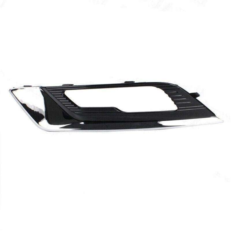 Front Bumper Fog Light Grille Bezel Cover For Ford Fusion 2017 2018 Left Chrome