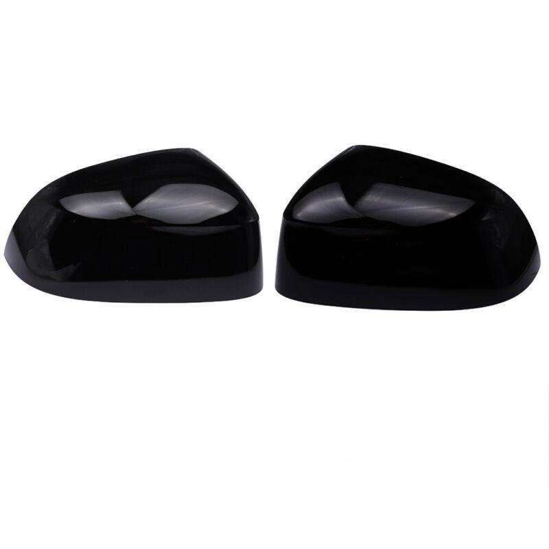 Pair Rearview Mirror Cap Cover For BMW X3 X4 X5 X6 F15 F16 F26 2015-2018