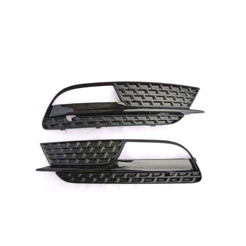 2x Front Bumper Fog Light Lamp Grille Cover Bezel Trim For Audi A5 2012-2017