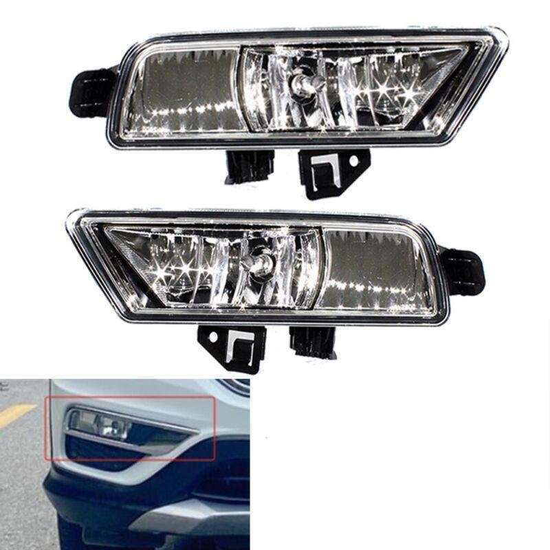 Pair Front Bumper Fog Light Halogen Driving Lamp For Honda CR-V 2015 2016