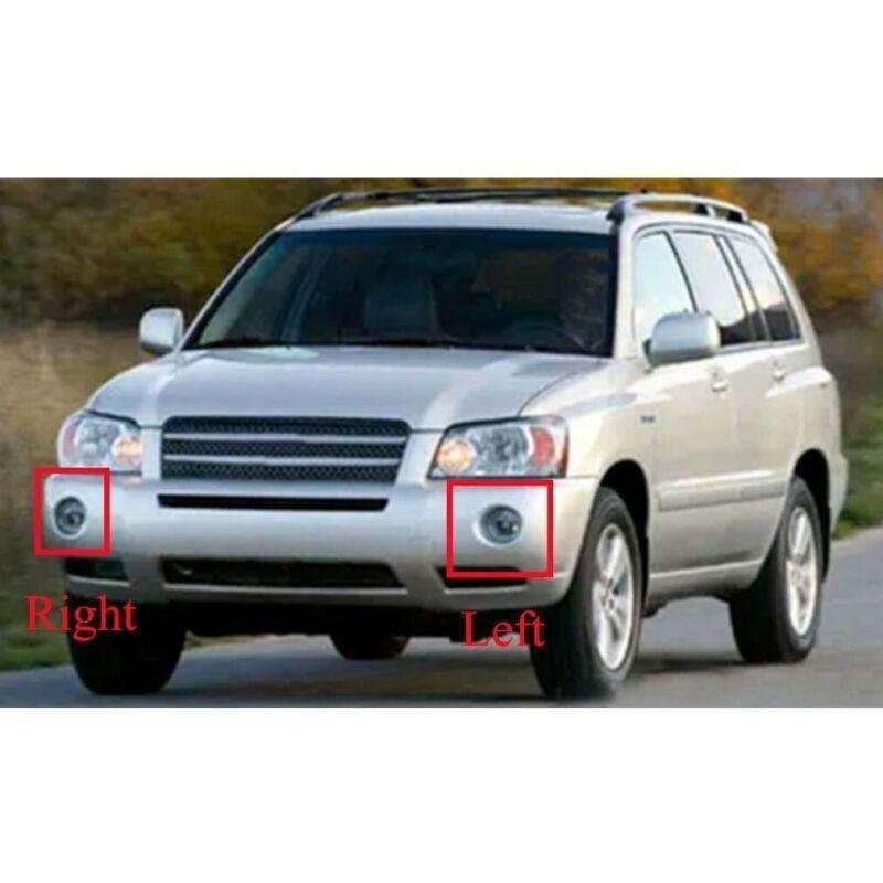 For Toyota Highlander 2004-2007 Right Side Front Bumper Fog Light Driving Lamps