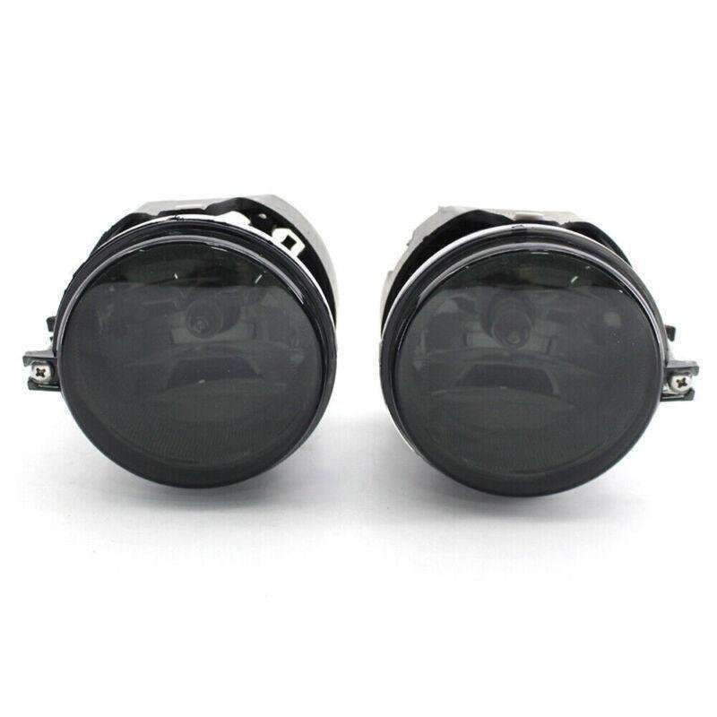 Fits 06-10 Dodge Charger/Challenger Smoke Lens Front Bumper Fog Light/Lamp