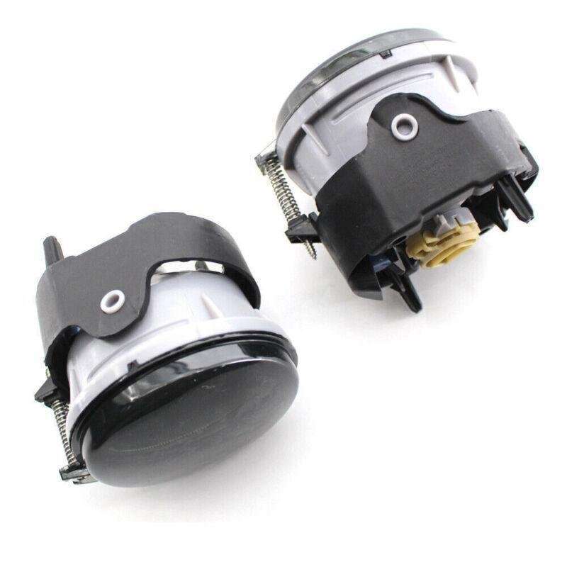 Fits 06-10 Dodge Charger/Challenger Smoke Lens Front Bumper Fog Light/Lamp