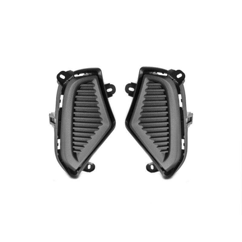 2x Front Bumper Fog Light Grille Cover For Toyota RAV4 2019-2022 Left+Right