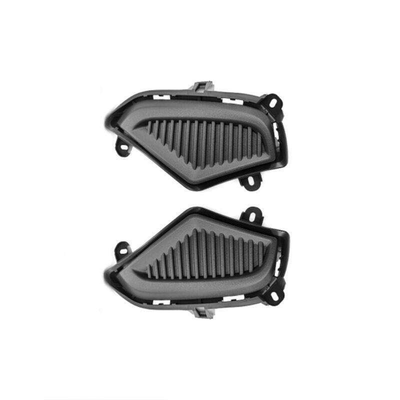 2x Front Bumper Fog Light Grille Cover For Toyota RAV4 2019-2022 Left+Right