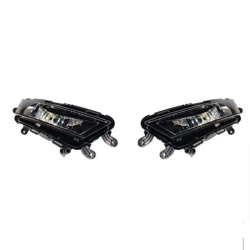 Front Bumper Fog Lights Driving LED Lamp For Skdoa Octavia 2017 Pair LH&amp;RH Side