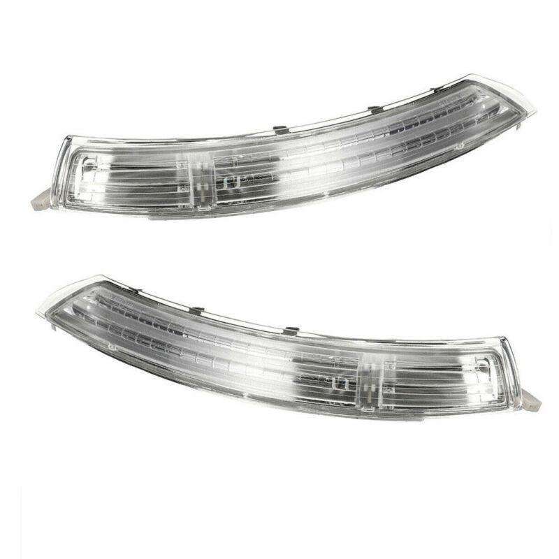 Pair LED Mirror Turn Signal Indicator Light For VW Touareg 2007-2010