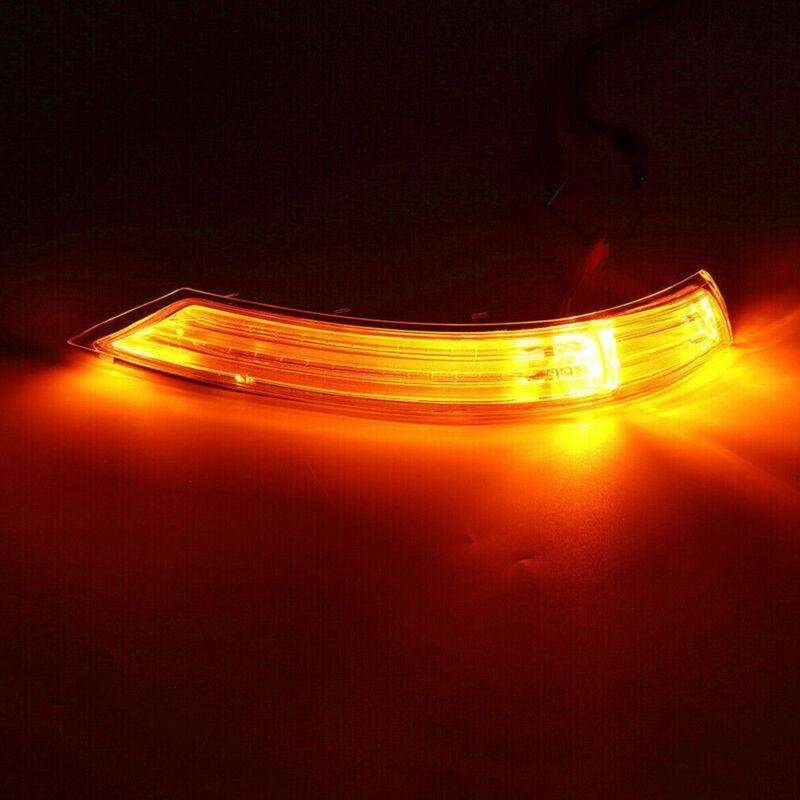 Pair LED Mirror Turn Signal Indicator Light For VW Touareg 2007-2010
