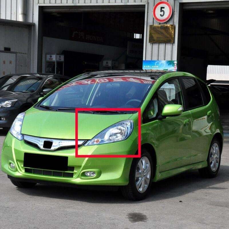 For Honda Fit Jazz Hatchback 2011-2013 Left and Right Front Headlight Lens Lamp Shell
