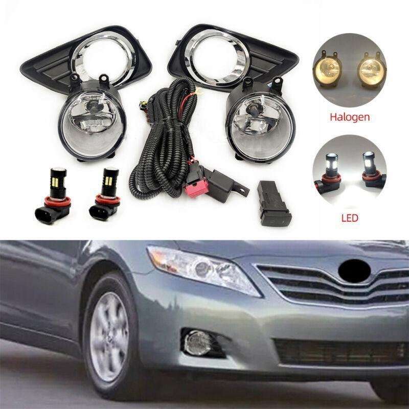 Front Driving Fog Light Lamp Set Fit For Toyota Camry XV40 2010-2011
