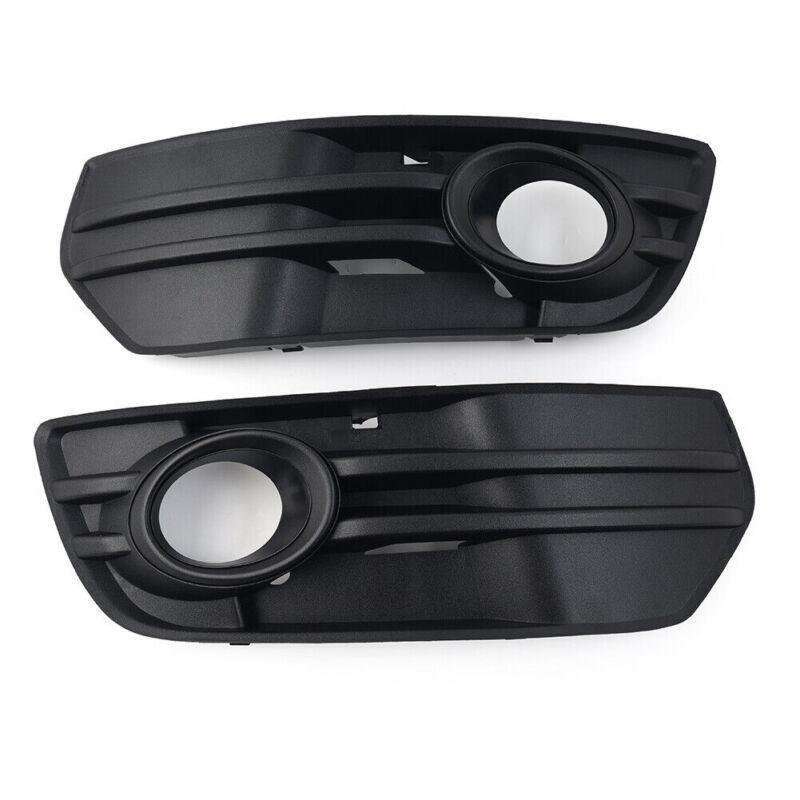 Front Bumper Fog Light Grille Bezel Cover Lower For Audi Q5 2009-2012 Pair