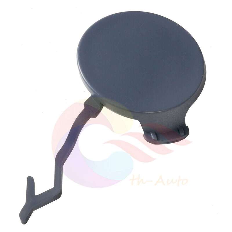 LH + RH Unpainted Rear Bumper Tow Hook Cover Cap For Porsche Cayenne 92A 11-14