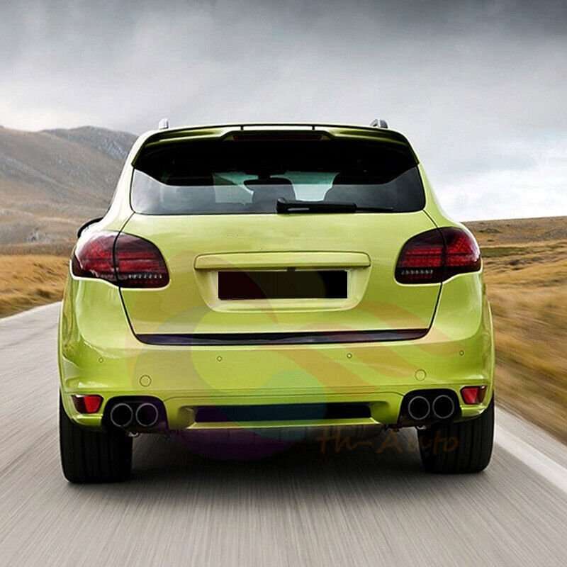 LH + RH Unpainted Rear Bumper Tow Hook Cover Cap For Porsche Cayenne 92A 11-14