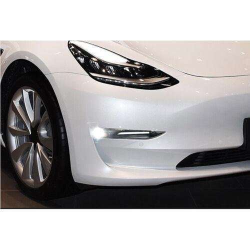LED Daytime Running Light Fog Lamp With Turn Signal For Tesla Model 3 2017-2021