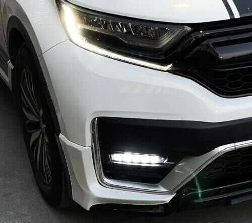 LED DRL DRIVING FOG LIGHT LAMP WHITE COLOR W/SWITCH FOR HONDA CRV CR-V 2020-2022