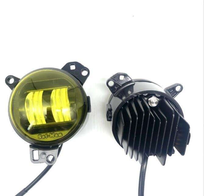 Front Bumper Fog Lamp Driving Light Set For Land Rover Defender 2020-2023