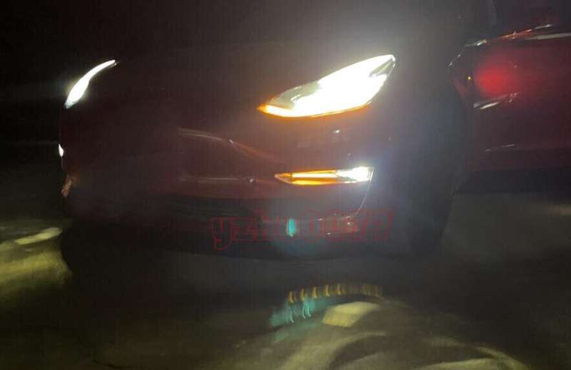 For 2017-2021 Tesla Model 3 LED Driving Lights Turn Signal Lights Fog Lights 2PC