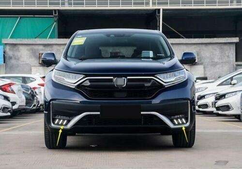 For Honda CRV CR-V 2020-2022 Led DRL Front Fog Light Lamp 2-Color Turn Signal