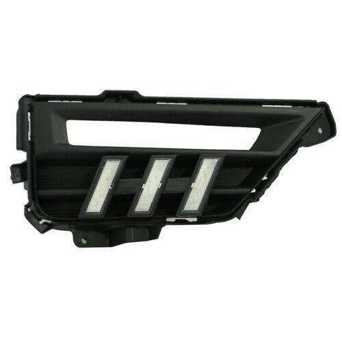 For Honda CRV CR-V 2020-2022 Led DRL Front Fog Light Lamp 2-Color Turn Signal