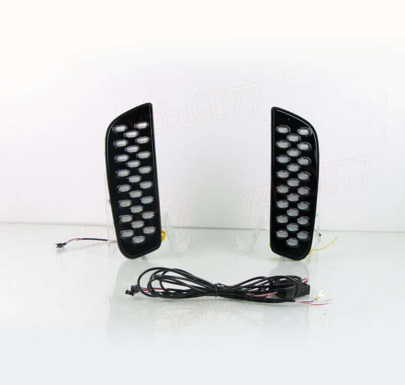 For Mazda CX-50 2023-2024 Front Bumper LED Driving Lights Turn Signal Lights 2PC