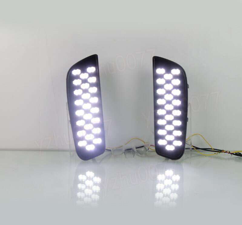 For Mazda CX-50 2023-2024 Front Bumper LED Driving Lights Turn Signal Lights 2PC