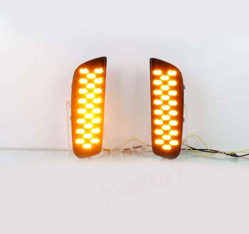 For Mazda CX-50 2023-2024 Front Bumper LED Driving Lights Turn Signal Lights 2PC