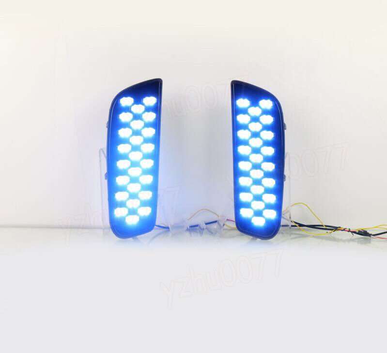 For Mazda CX-50 2023-2024 Front Bumper LED Driving Lights Turn Signal Lights 2PC