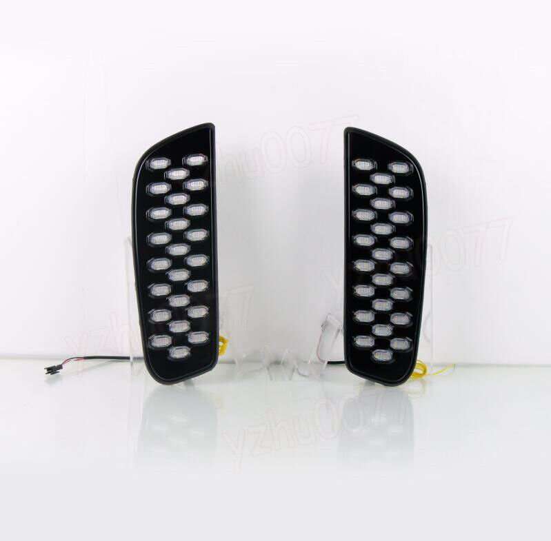 For Mazda CX-50 2023-2024 Front Bumper LED Driving Lights Turn Signal Lights 2PC