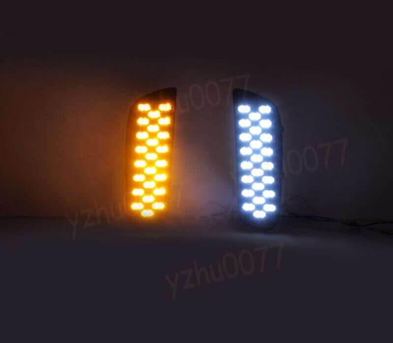 For Mazda CX-50 2023-2024 Front Bumper LED Driving Lights Turn Signal Lights 2PC