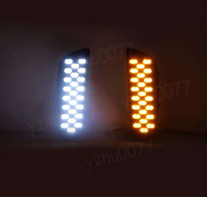 For Mazda CX-50 2023-2024 Front Bumper LED Driving Lights Turn Signal Lights 2PC