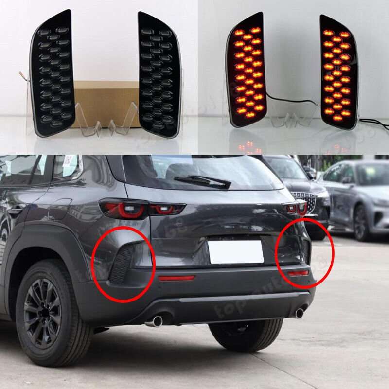 LED Rear Fog Lights/ Brake Lights/ Turn signal Lights For Mazda CX-50 2023-2024
